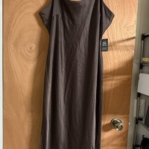 Express Brown Slip Dress